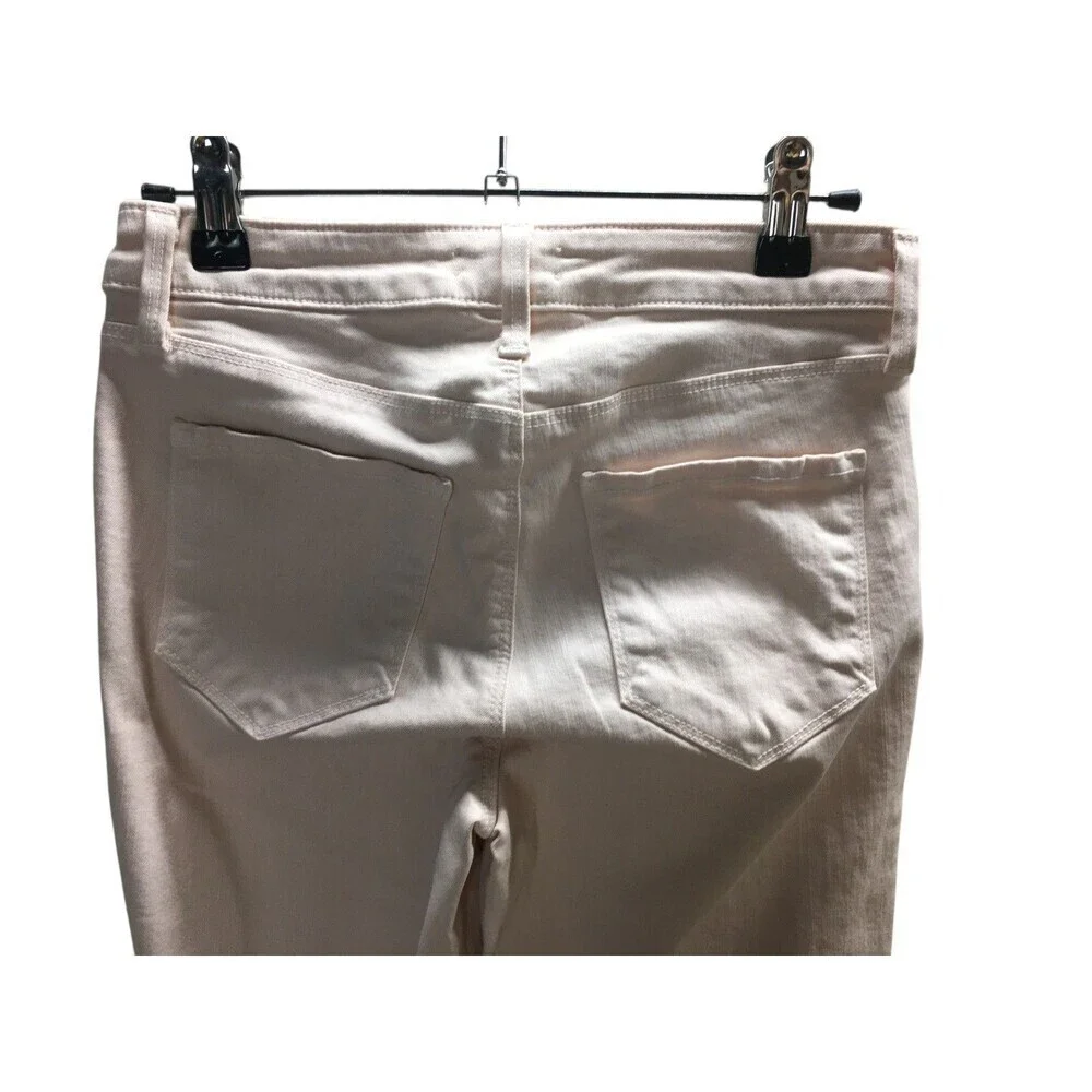 L'Agence Jeans Women's Size 25 Quartz Pink Margot Skinny Cotton Blend